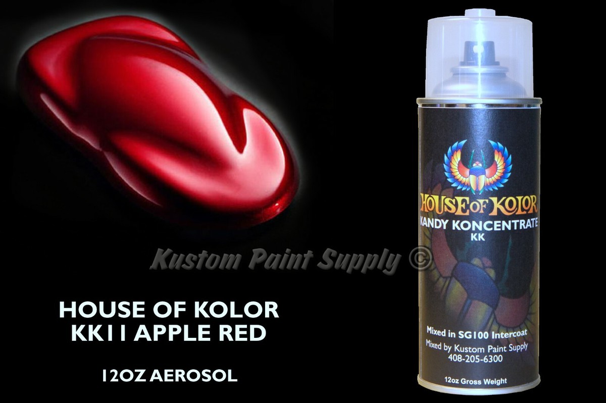 Apple Red KK11 Kandy House of Kolor 12oz Aerosol Can Candy Kosmic
