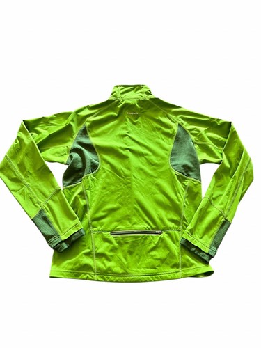 Vintage Green Patagonia Grid Fleece Polartec Softshell Light Jacket Mens Medium - Picture 6 of 8