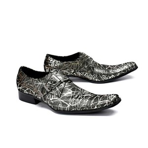 men's floral formal shoes