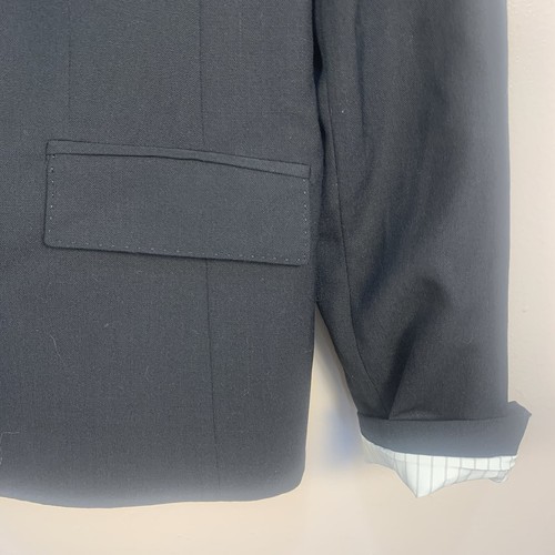 J.Crew Campbell Traveller Blazer Lightweight Wool Tollegno 1900 Italy Black 8 - 第 9/14 張圖片