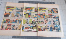 Lot of 3 Superman w/ Batman Clipped Comic Strips 1981