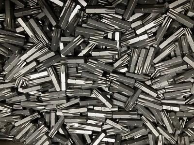 10er Set Torx Bits T10 T15 T20 T25 T30 T40 aus S2 Stahl Bitsortiment Biteinsatz