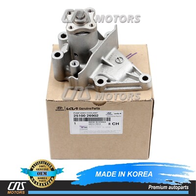  GENUINE  Water Pump for 1996-2011 Hyundai Accent Kia Rio Rio5 2510026902