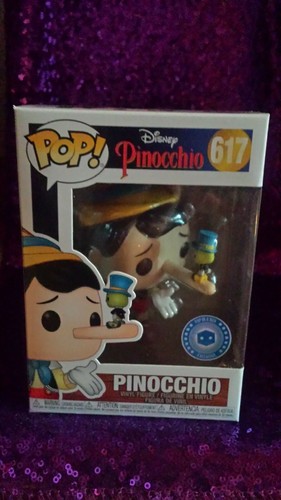 Funko Pop Disney Pinocchio & Jiminy Cricket #617 - Pop In A Box Exclusive