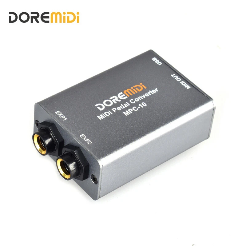 DOREMIDI Expression Pedal Converter Pedal Sustain Pedal Expander MPC-10