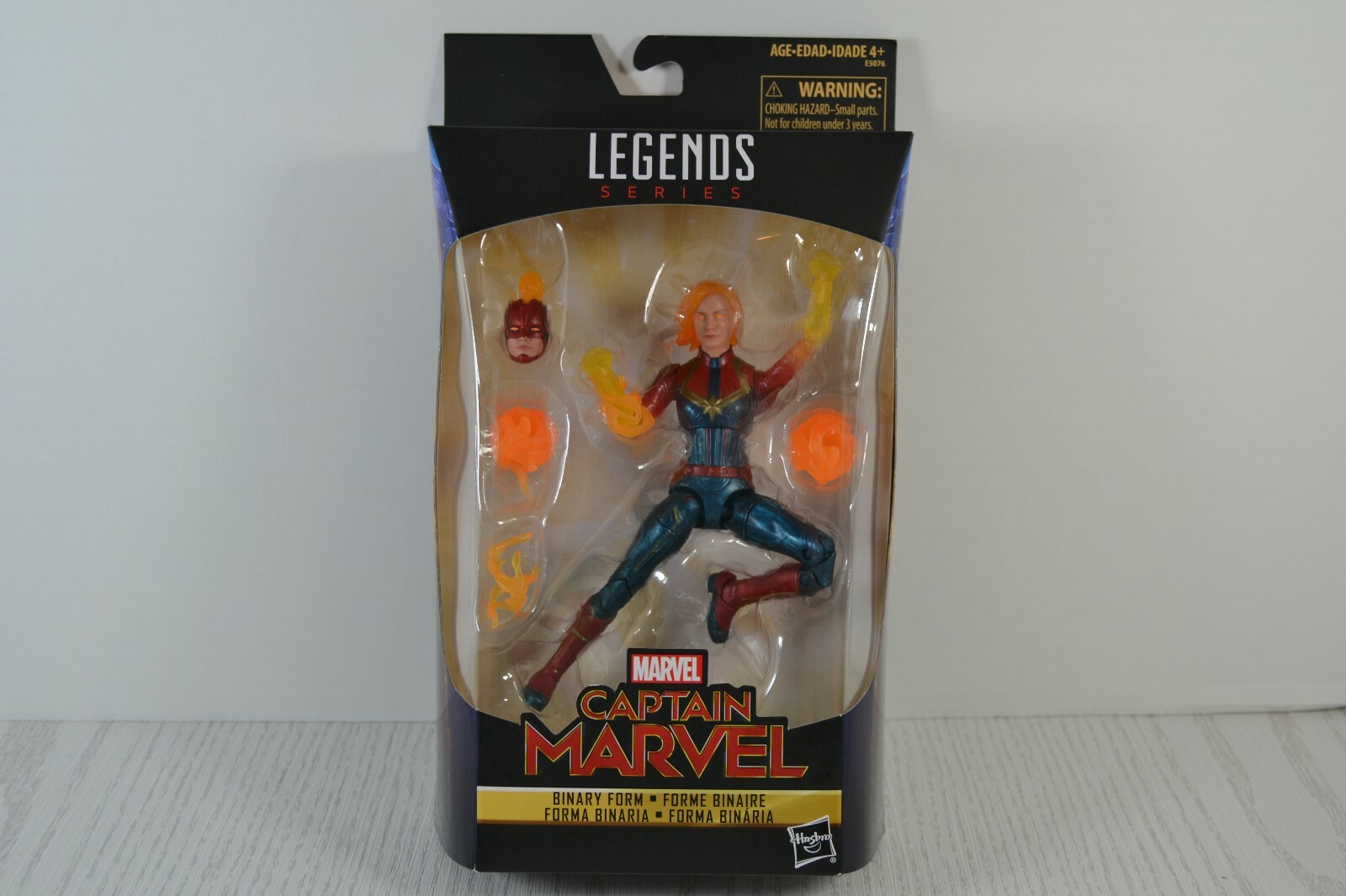 marvel legends captain marvel binary walmart
