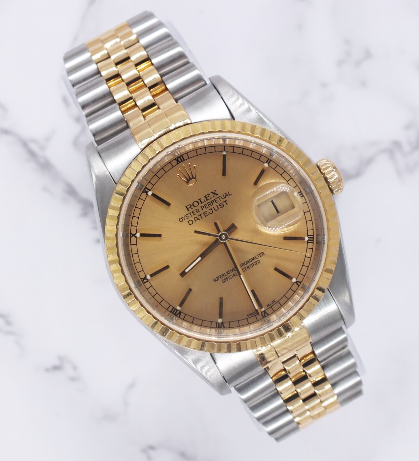 Rolex Datejust in Steel and Gold