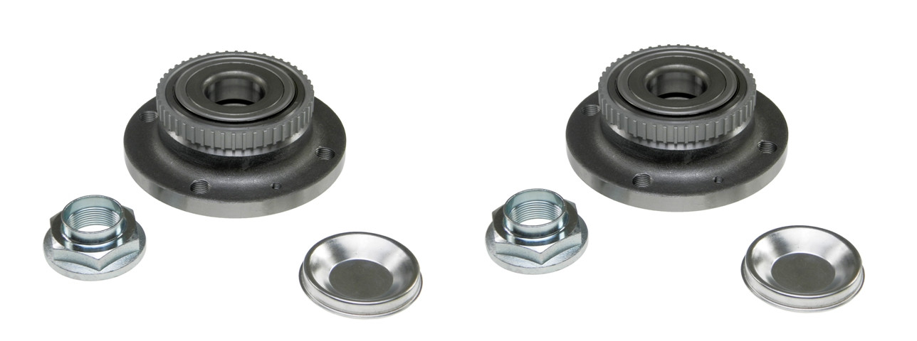 2X Rear Hub For Citroen Berlingo I 96-, Peugeot Partner I 96- + ABS