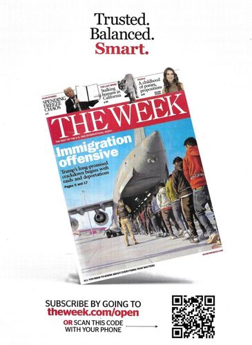 Week Magazine Democratic Divide Deporting Alien Enemies Gold World Politics 2025 - Picture 12 of 12