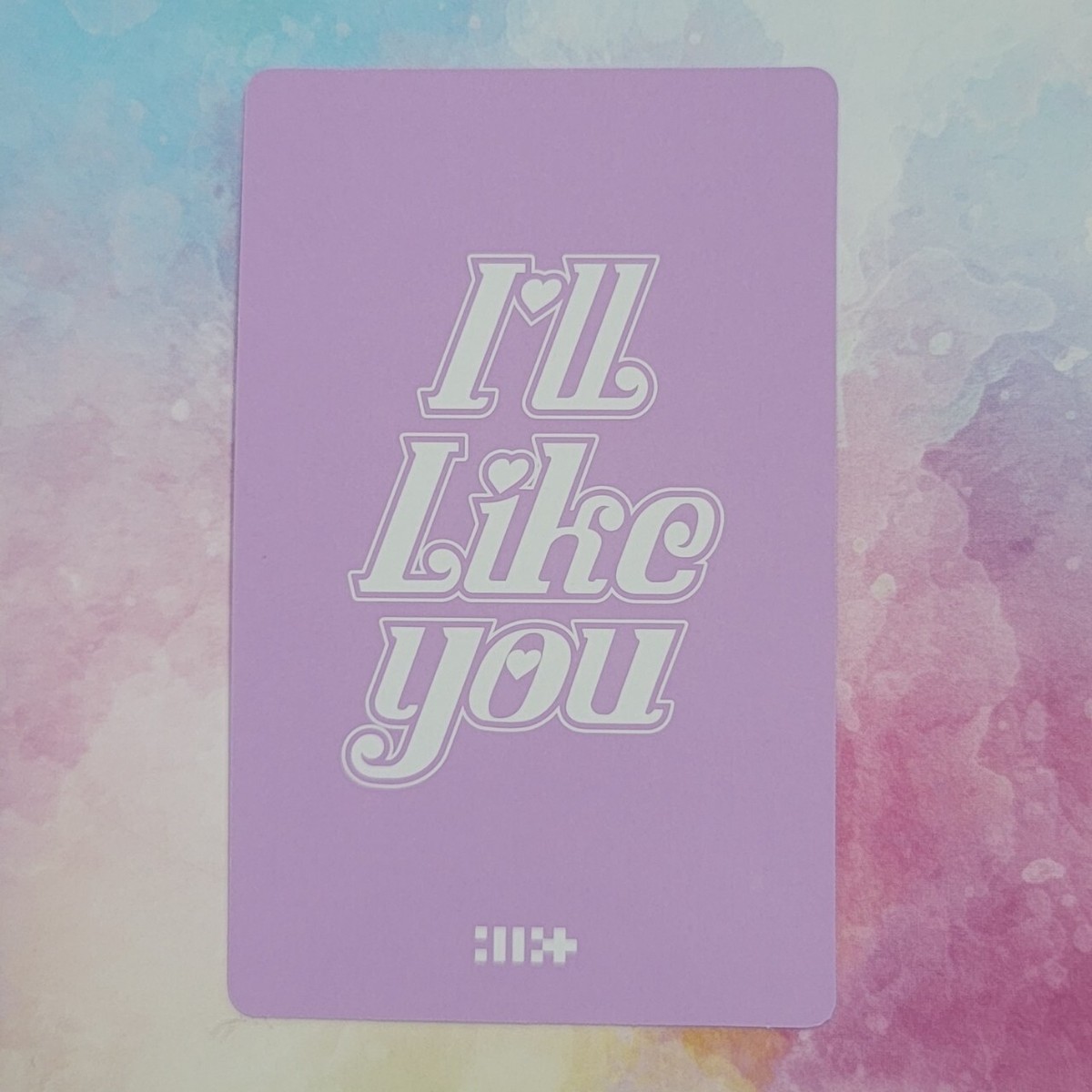 ILLIT I'LL LIKE YOU 2nd Mini album Photo card Randam GLLIT ver. PC