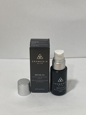 Cosmedix Elite Refine RX Retinol Resurfacing Serum 0.5oz / 15ml Brand New