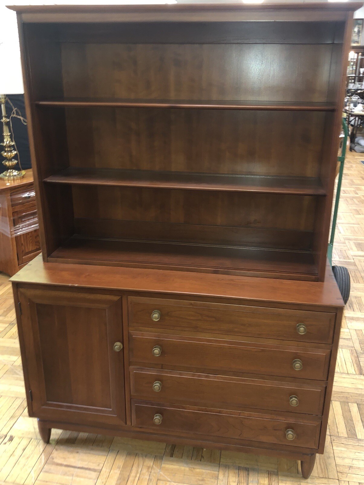 WILLETT Furniture Transitional Solid Wildwood Cherry Server/Buffet