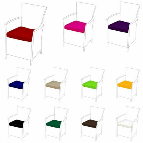Rattan dining chair replacement cheap cushions