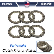 Clutch Friction Plates For 2004-08 Yamaha YFM50 1985-2008 YFM100 1987-1991 YFM80