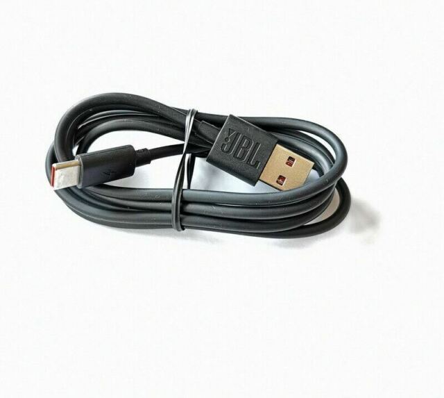 Black 4ft USB-C TYPE C cable cord For JBL Charge 4 Flip 5 Pulse 4 JRPOP Speaker