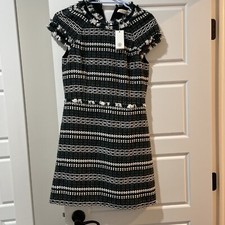 Tory Burch Dress New Nwt Size 8 Tweed