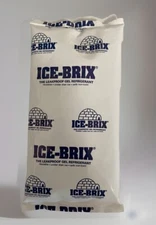 6 Pk Ice-Brix Reusable NonToxic Food Safe Ice Pack 3 oz Gel 5" x 2 3/4" x 3/4"