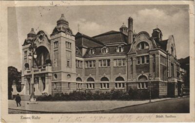 CPA AK Essen Saalbau GERMANY (1151378)