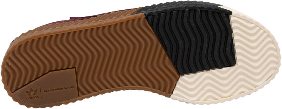ADIDAS ORIGINALS Alexander Wang Skate Maroon Gum Adidas Originals By Alexander Wang Samba Og Low-Top Sneakers  main image 4