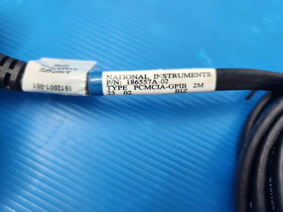 National Instruments 186557A-02 PCMCIA GPIB Cable - Image 4 of 4