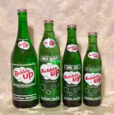 VINTAGE BUBBLE UP زجاجة طقم