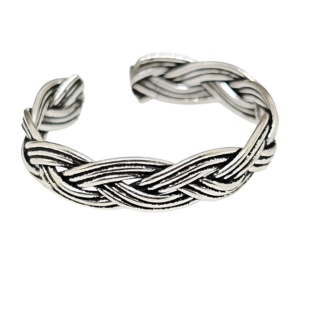 Toe Ring Celtic Knot Braid Solid 925 Sterling Silver Adjustable Summer Jewellery