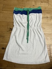 Charlotte Ronson  Towelling Tennis Style beach Dress 8