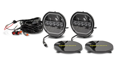 2x 9'' LED Fernscheinwerfer passend für Ineos Grenadier Leuchte Scheinwerfer Set