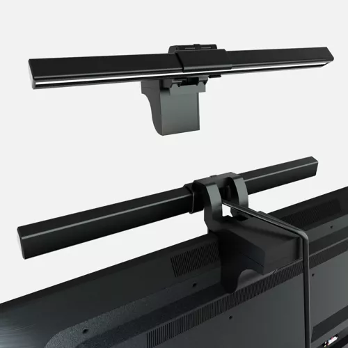 Smart Monitor Light Bar 40cm USB LED Computer Desk Table Lamp 45 80° Angle BLACK