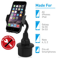 Macally Adjustable Automobile Cup Holder Phone Mount For Iphone 7 7 Plus 6s Plus Macally Adjustable Automobile Cup Holder Phone Mount For Iphone 7 7 Plus 6s Plus