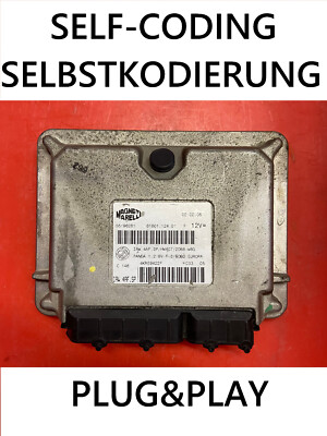 Plug&Play / VIRGIN FIAT PANDA II 1.2 ECU 55196261 - IAW 4AF.SP - FAST COURIER