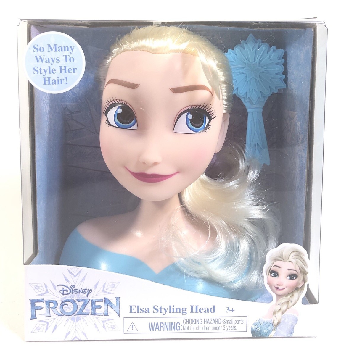 elsa☆さま専用 Disney Frozen Elsa Styling Head 6 1/2” New | eBay