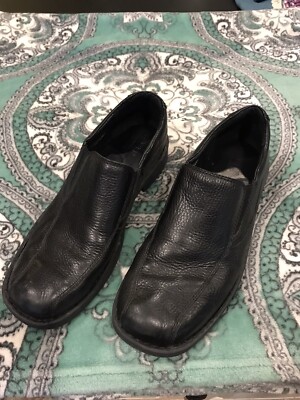 Born Black Slip-On Loafers for Effortless Style BORN NIGEL SLIP ON | CASUAL LEATHER SLIP ON SHOE | DANFORM  main image 3