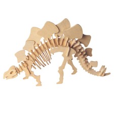 Stegosaurus 3D Holzbausatz Dinosaurier Dino T...