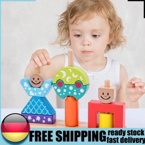 DIY Stacking High Fun Games Early Educational Mini Castle Toy for Children Toys  - Afbeelding 1 van 12