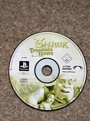 Shrek Treasure Hunt - Sony PlayStation 1, 2002
