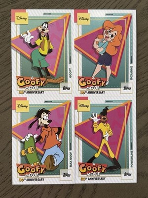 2026 Topps Disney NEON Cards Insert of A GOOFY MOVIE - Complete