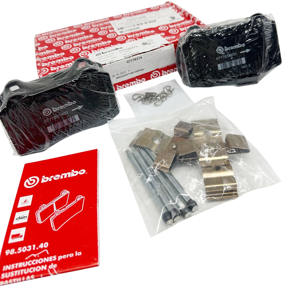FOR Ferrari 458 Italia & 458 Spider   Front Brake Pad Kit With Sensor 70001668