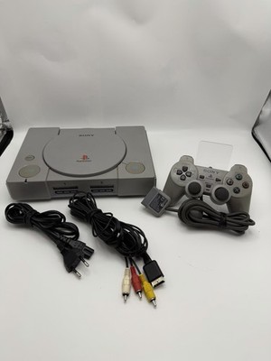 Sony PlayStation 1 Grau Spielekonsole PS1 SCPH 7002 mit Controller Blitzversand
