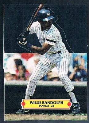 Willie Randolph Pop-Up Figure 1988 Leaf Donruss - Bild 1 von 2