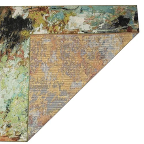 Liora Manne Marina Indoor/Outdoor Power Loomed Synthetic Blend Low Profile Ar... - Picture 6 of 9