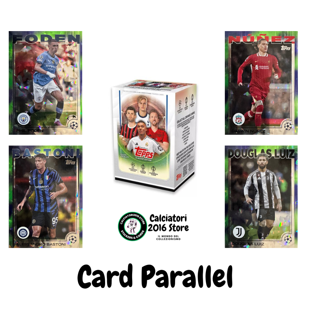 Topps UCC UEFA Club Competitions Mancolista Card Parallels Part 2