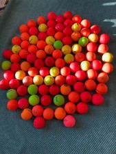 100 assorted matte finish colored 4A grade golf balls Maxfli Volvik Bridgestone