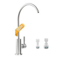 Drinking Water Faucets for Kitchen Sink, Stainless Steel Water Filter Faucet ...