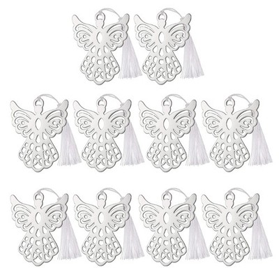 10Pcs for Creative Angel Bookmarks Set Hollow-out Metal Book Page Divid