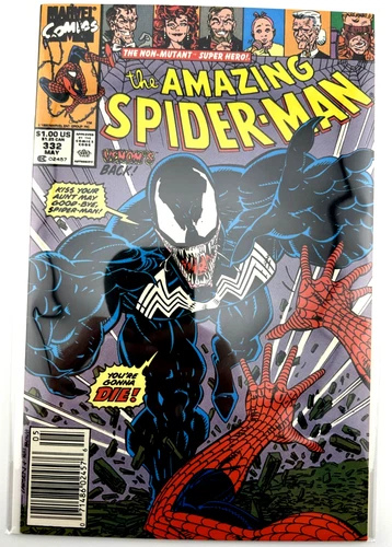 Amazing Spider-Man #332 (1990) Venom Returns Todd McFarlane Cover VF/NM