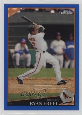 2009 Topps Chrome Blue Refractor 122/199 Ryan Freel #153 jg3