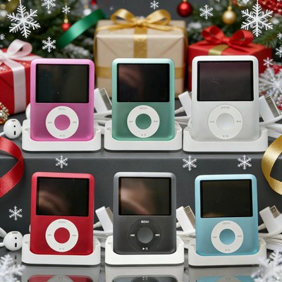  New Sealed Apple iPod Nano 3rd Generation 4GB 8GB  All Colors MP3 Players