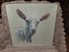 M. Chad Barrett Goat Plate Platter Creative C...
