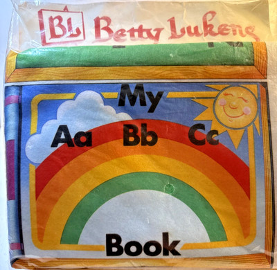 BETTY LUKENS Felt Book Twelve : ABC'S (Brand New and Sealed) VINTAGE & RARE